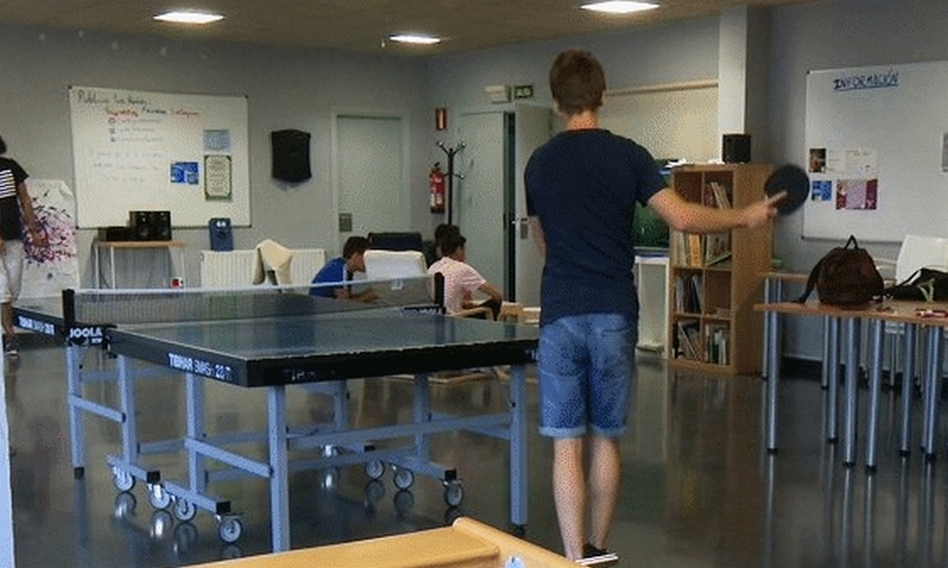 Una de las salas del Espacio abierto.