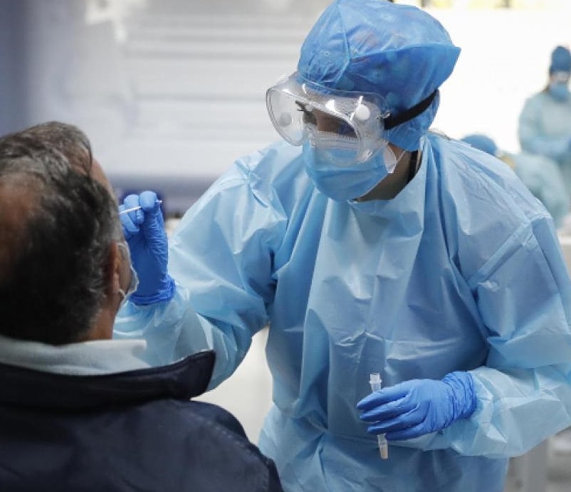 Realización de un test de antígenos