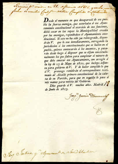 Imagen La Ocupación Francesa en San Sebastián de los Reyes 1808-1813
