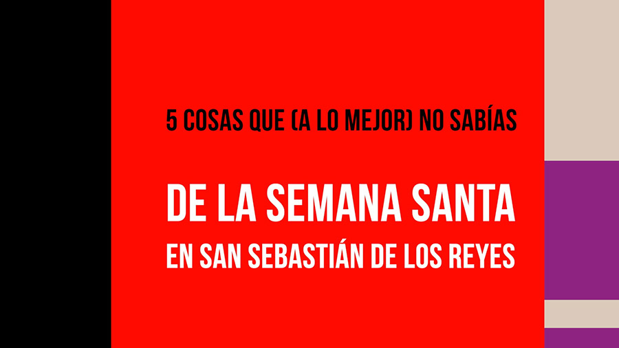 Imagen Cinco cosas que (a lo mejor) no sabías de la Semana Santa en San...