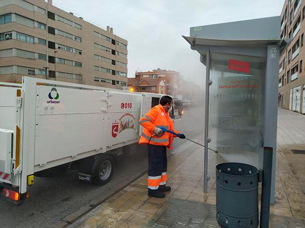 Imagen El Ayuntamiento activa un plan de desinfección de zonas urbanas críticas