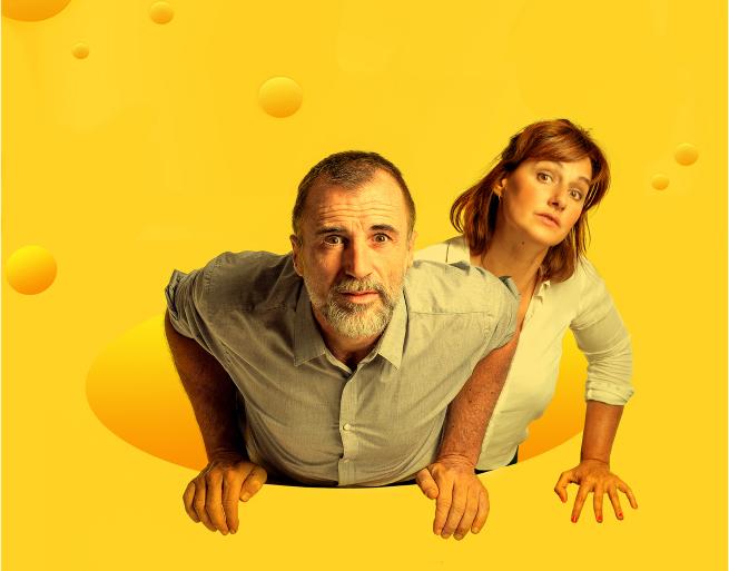 Imagen Gruyère, «agujeros de una vida», teatro de humor hecho muy en serio, en el Adolfo Marsillach