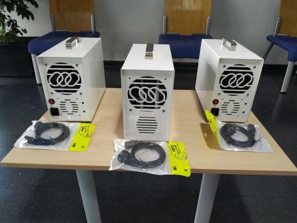 Imagen Sanse intensifica la desinfección de Coronavirus en sus espacios públicos y en vehículos con once cañones de ozono