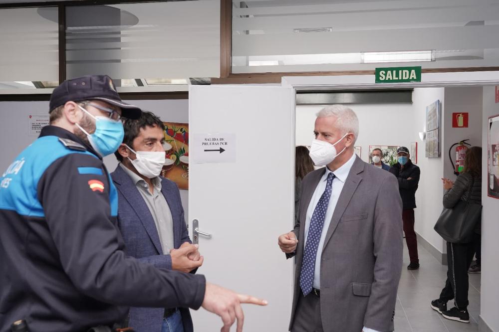 Desinfección Centro Gloria Fuertes Pruebas Test Covid San Sebastián de los Reyes 3