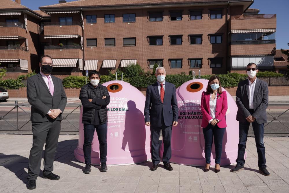 Imagen Sanse y Alcobendas presentan la campaña solidaria ‘Recicla Vidrio por ellas’