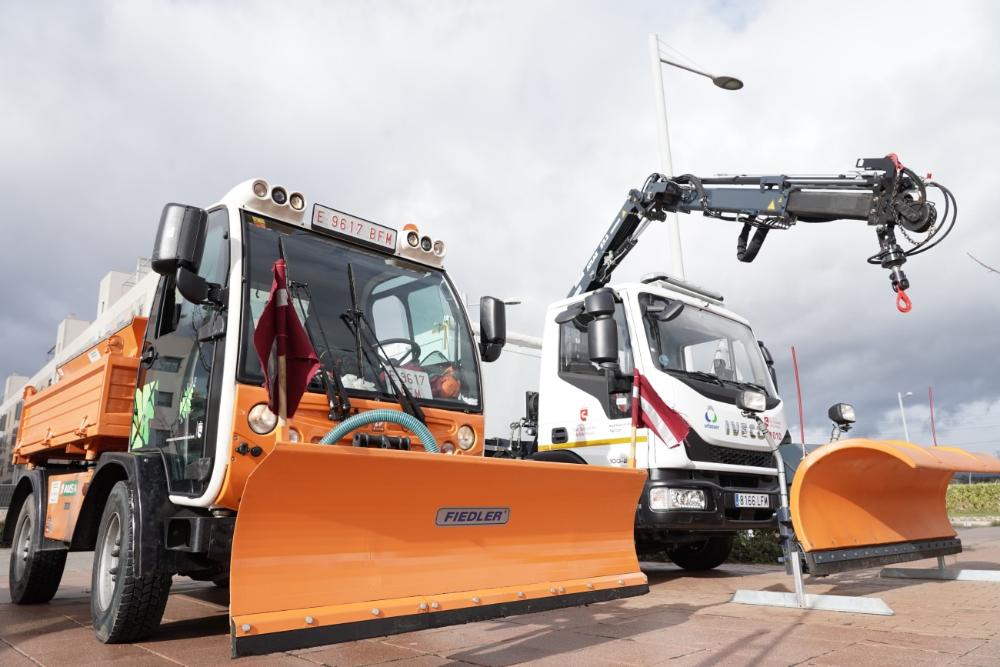 Imagen Presentación de los nuevos vehículos y medios que se incorporan al Plan de inclemencias invernales