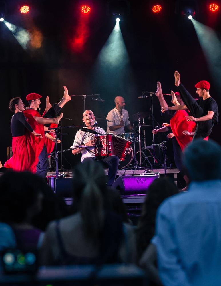 Korrontzi, en unas de sus actuaciones.