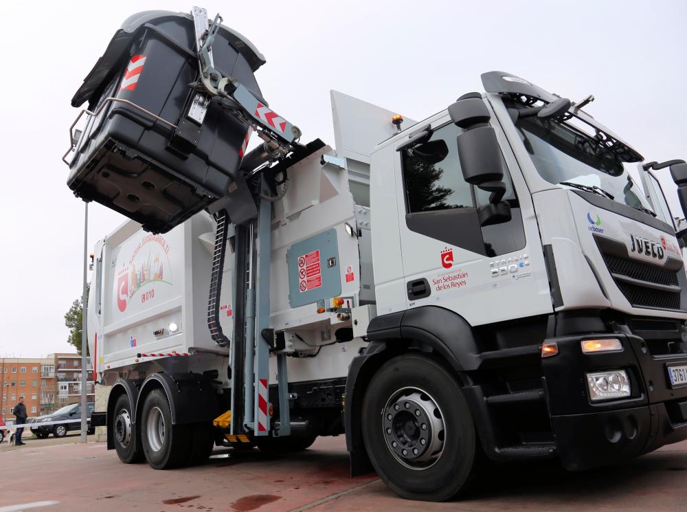 Uno de los vehículos de  limpieza en activo.