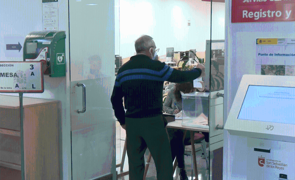 Imagen Total normalidad electoral con todas las medidas de seguridad