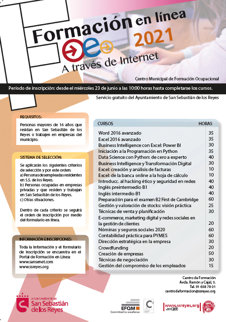 Imagen Programa de Formación para el empleo en el primer y el segundo semestre de 2022