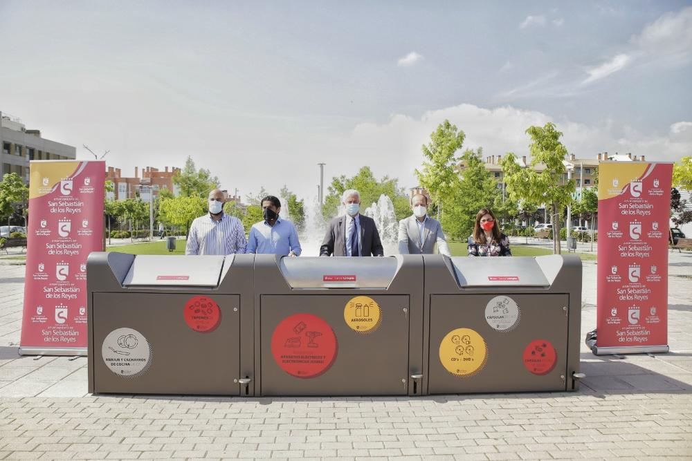 Imagen Reciclar cápsulas de café y tapones en los Puntos Limpios de Proximidad de Sanse se convierte en un gesto solidario y ambiental
