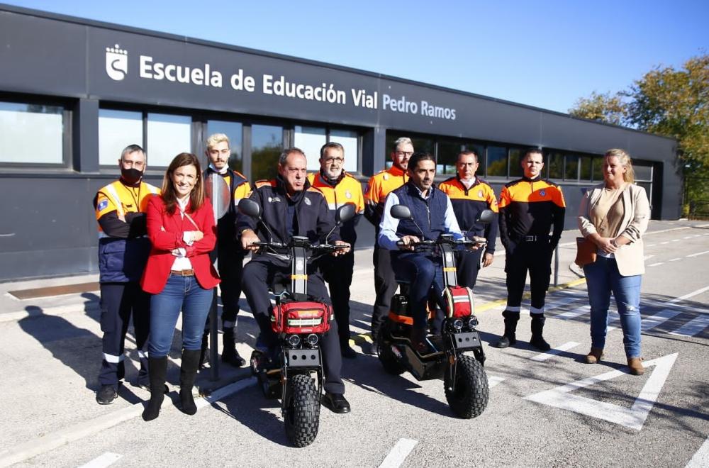 Imagen Protección Civil  pone en servicio dos escúteres eléctricos para reforzar la asistencia