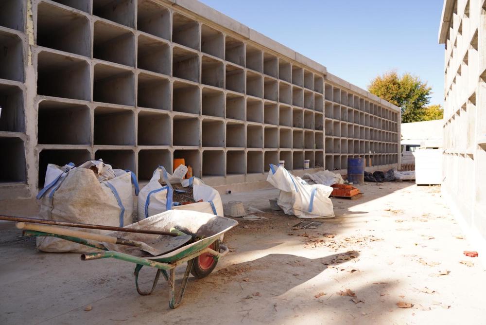 Imagen Concluye la segunda fase de las obras de mejora y ampliación del cementerio municipal