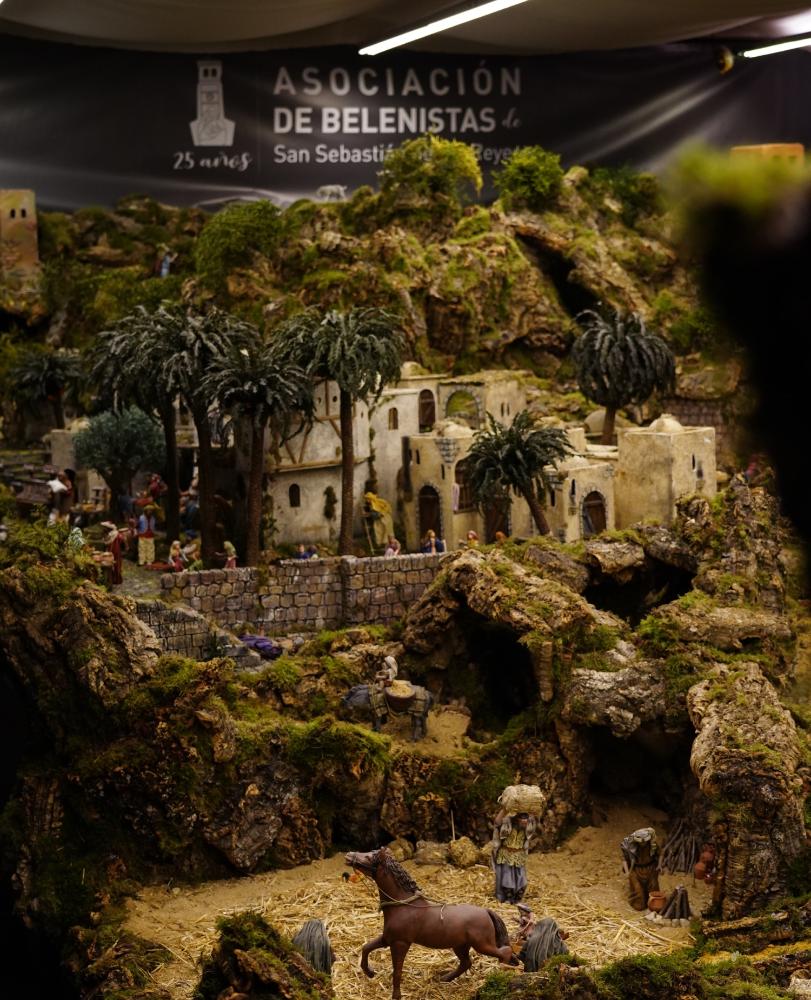 Detalle del Belén Monumental 2021..