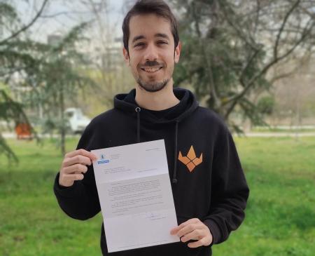 Imagen Jaime Orellana Barrasa, Premio nacional fin de carrera de educación...