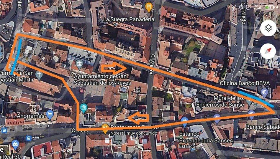 Imagen Las procesiones de Semana Santa vuelven a las calles de Sanse tras dos años sin celebrarse