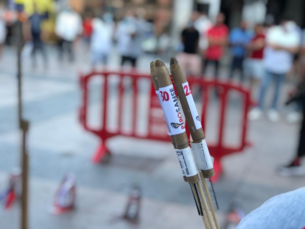 Imagen La tradicional ‘cohetada’ marcará la cuenta atrás del inicio de las Fiestas del Cristo de los Remedios