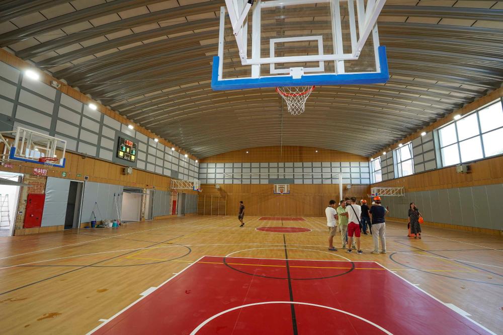 Imagen El pabellón deportivo del CEIP Buero Vallejo abrirá sus puertas con el nuevo curso escolar