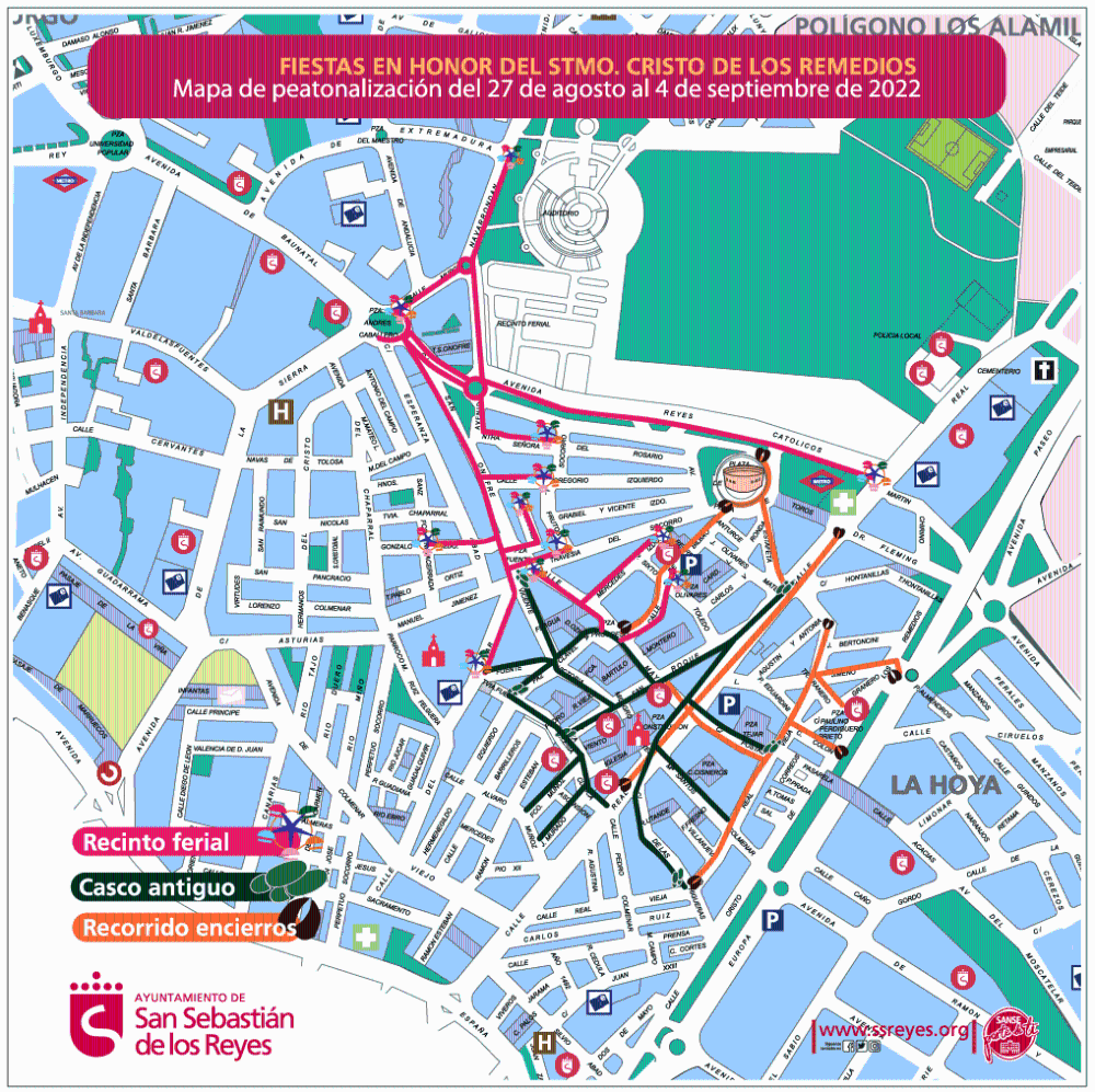 Imagen Sanse conjuga la movilidad de la ciudadanía con la celebración de las Fiestas del Cristo de los Remedios