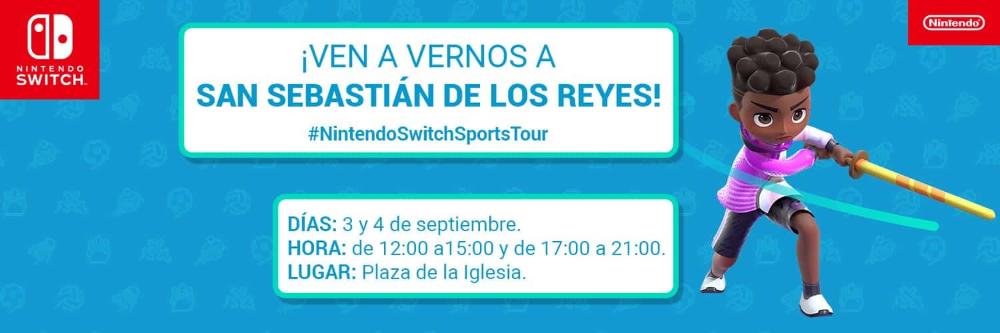 Imagen Nintendo Switch Sports instala su tour veraniego “Levántate y juega” en las fiestas del Cristo