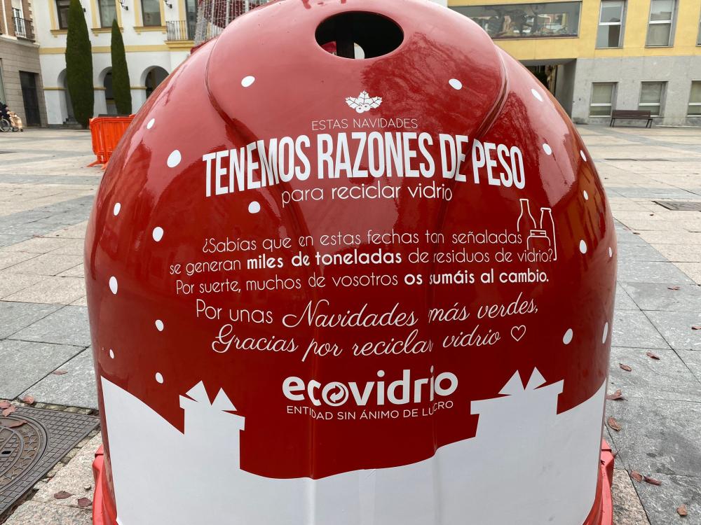 Imagen Arranca la campaña “Tenemos Razones de Peso” para promover el reciclaje de envases de vidrio durante la Navidad