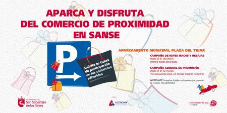 Imagen El Ayuntamiento apoya al comercio de proximidad con una campaña de descuentos en el aparcamiento de El Tejar