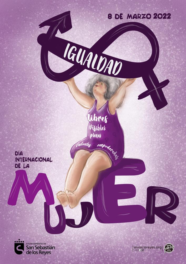 Cartel ganador del Concurso de Carteles 8 de marzo en 2022