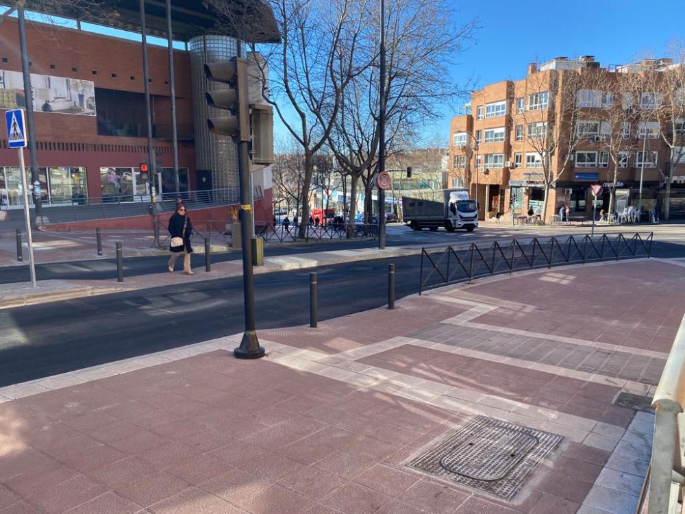 Imagen Las obras de proximidad en las calles Asturias y Virtudes y en la avenida de Extremadura ya han finalizado