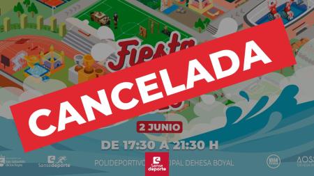 Imagen El Ayuntamiento cancela la Fiesta del Deporte debido a las condiciones meteorológicas