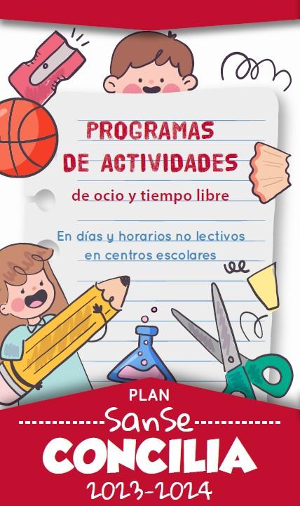 Imagen Sanse concilia durante el curso 2023-2024 por las mañanas, las tardes y en días no lectivos