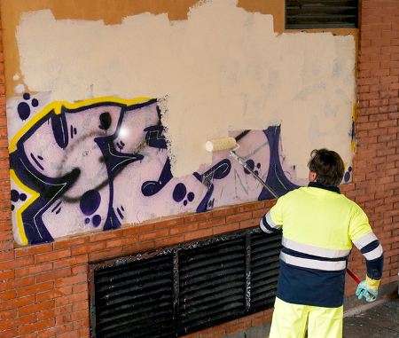 Imagen El Ayuntamiento redobla la lucha contra los grafitis
