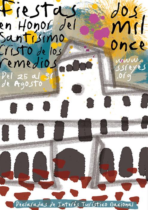 Imagen Carteles anunciadores de las Fiestas y Encierros 2011