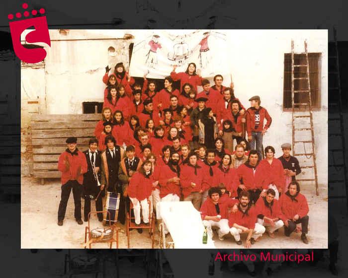 Imagen Peñistas de San Sebastián en las fiestas del patrono