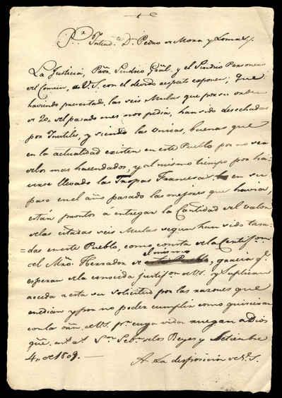 Imagen 4 de septiembre de 1809