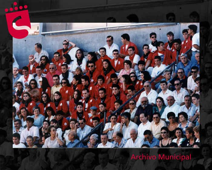 Imagen Peñistas de San Sebastián en los tendidos