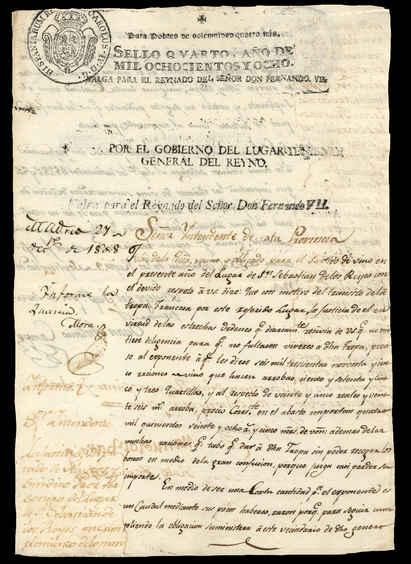 Imagen 27 de octubre de 1808