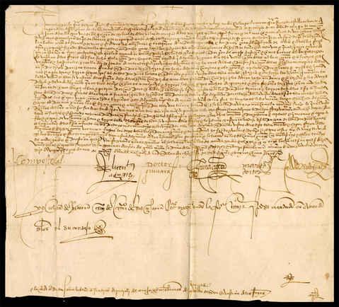 Imagen 1525, marzo, 24. Madrid. AM SSREYES