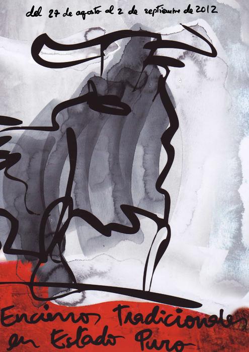 Imagen Carteles anunciadores de las Fiestas y Encierros 2012