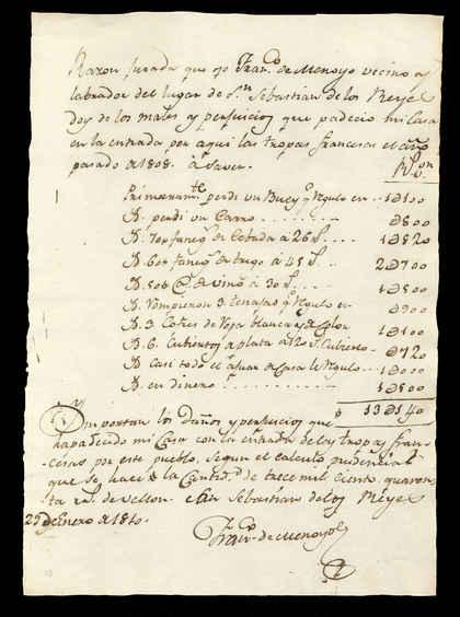 Imagen 29 de enero de 1810