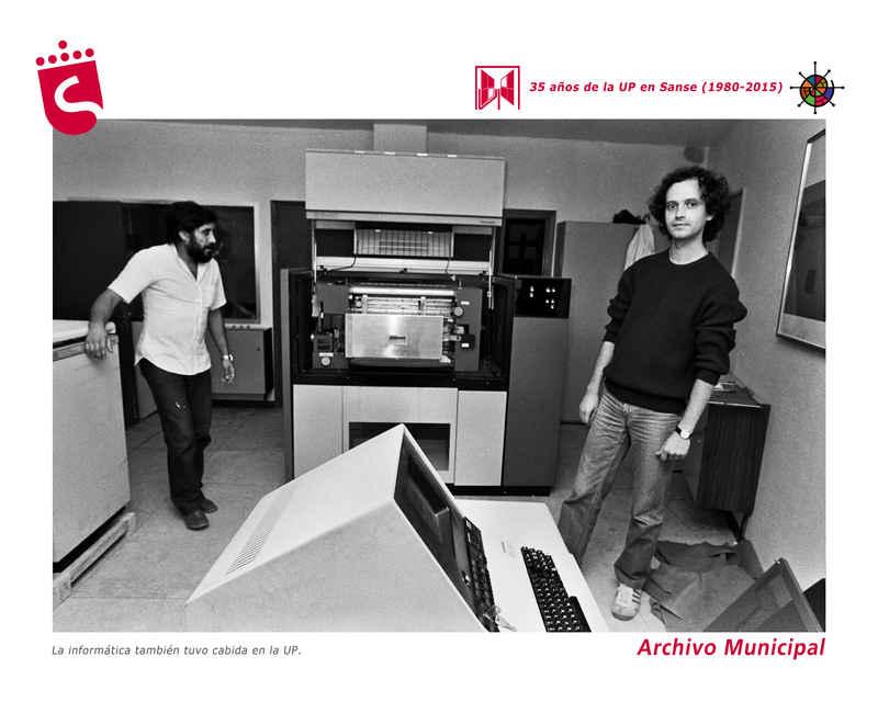 Imagen Llega la informática