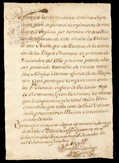 Imagen 15 de diciembre de 1809