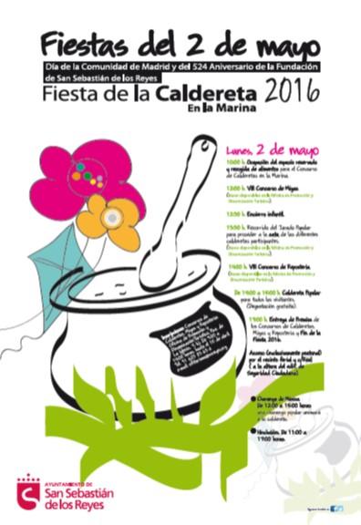 Imagen Cartel Fiestas 2 de Mayo de 2016