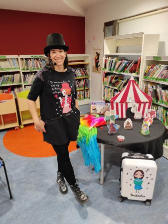 Día del cuento: Patricia del Castillo. 'Cuentos ambulantes'