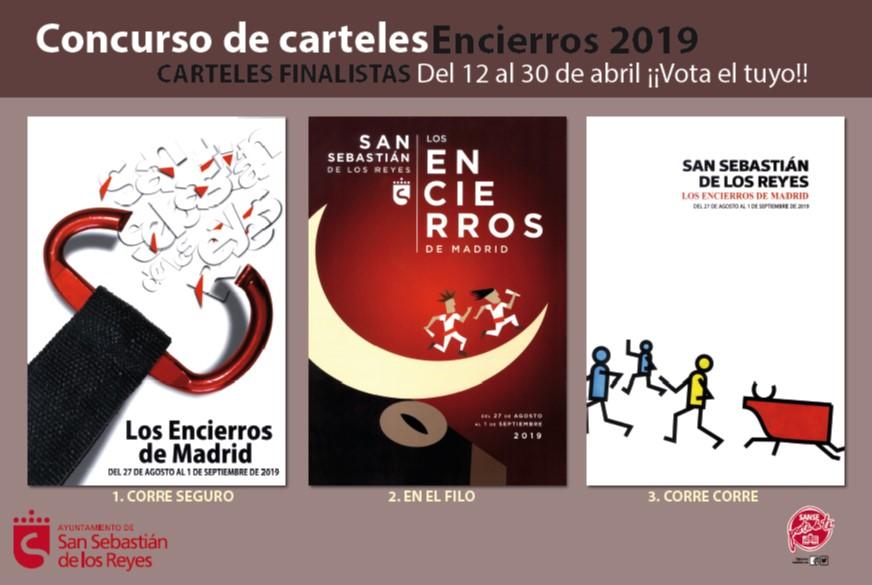 Imagen Finalistas concurso de carteles de encierros_2019