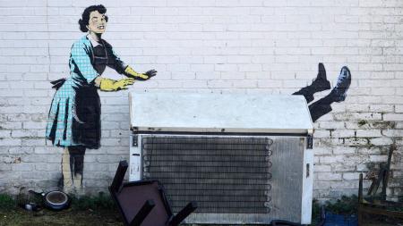 10. STREET ART. Banksy