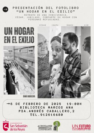Presentación del fotolibro 'Un hogar en el exilio'