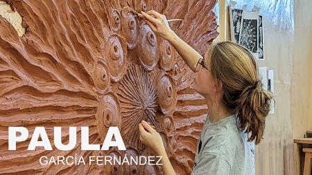 Imagen Conociendo a Paula García Fernández, artista local ganadora de la I...