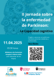 Cartel Jornada Capacidad cognitiva y Parkinson (1)