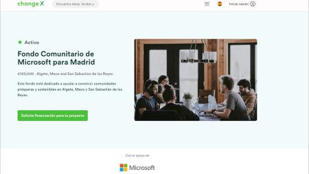Imagen Microsoft renueva su Fondo Comunitario para impulsar proyectos locales