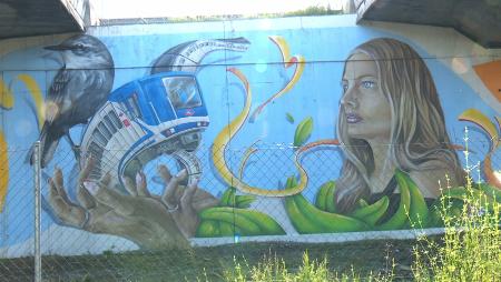 Imagen Km. 17 de la A1: ¡aquí está el genial mural de Imperdible y la...